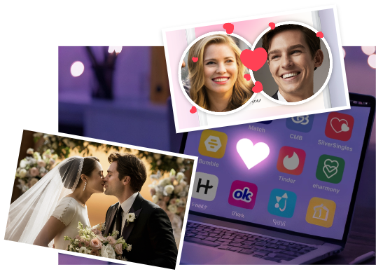 AI 接吻照片用於創意廣告